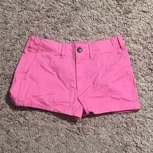 Pink Jean shorts
